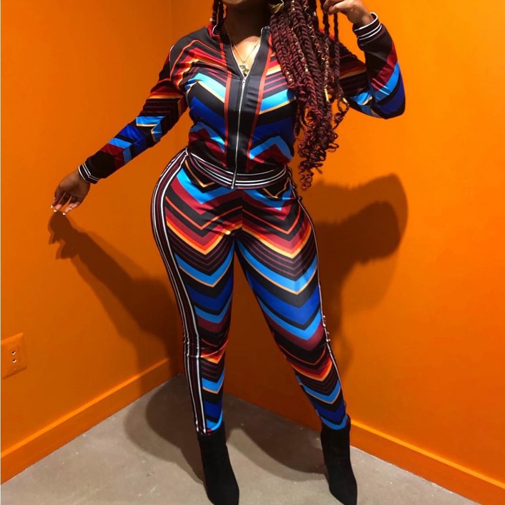 Velvet MULTICOLOR SEXY SPORTY TRACK SUIT S